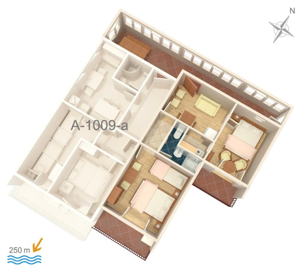 Apartments With A Parking Space Pisak, Omis - 1009 Exterior foto