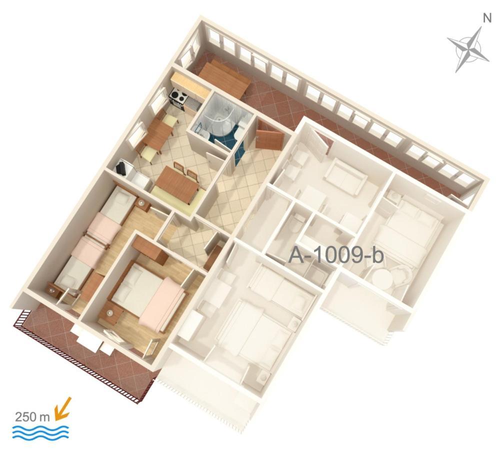 Apartments With A Parking Space Pisak, Omis - 1009 Exterior foto
